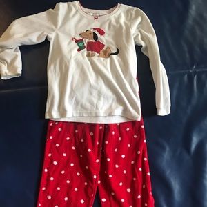 Carters Christmas jammies.